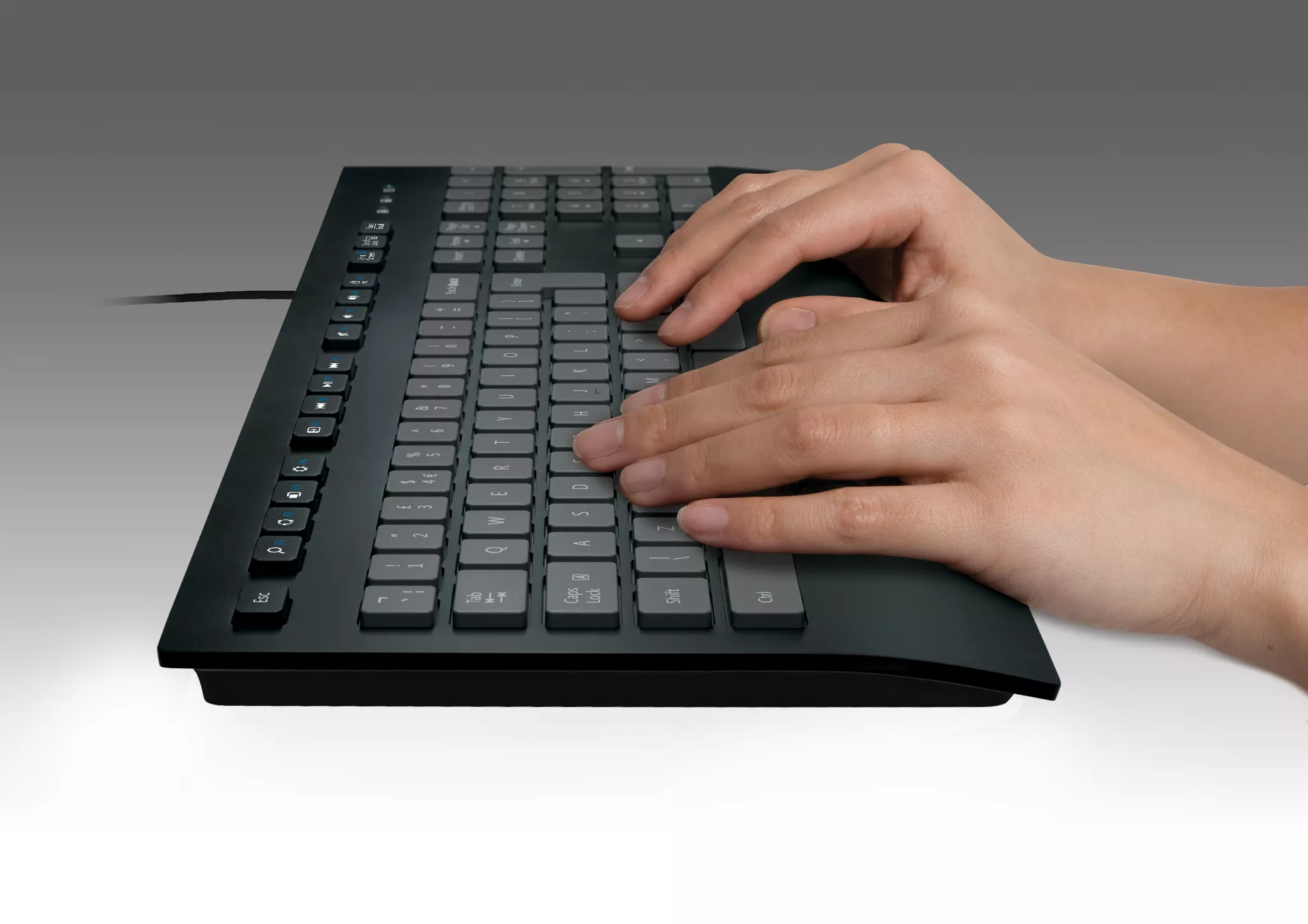 Vente LOGITECH Corded Keyboard K280e azerty for Business (FR Logitech au meilleur prix - visuel 6
