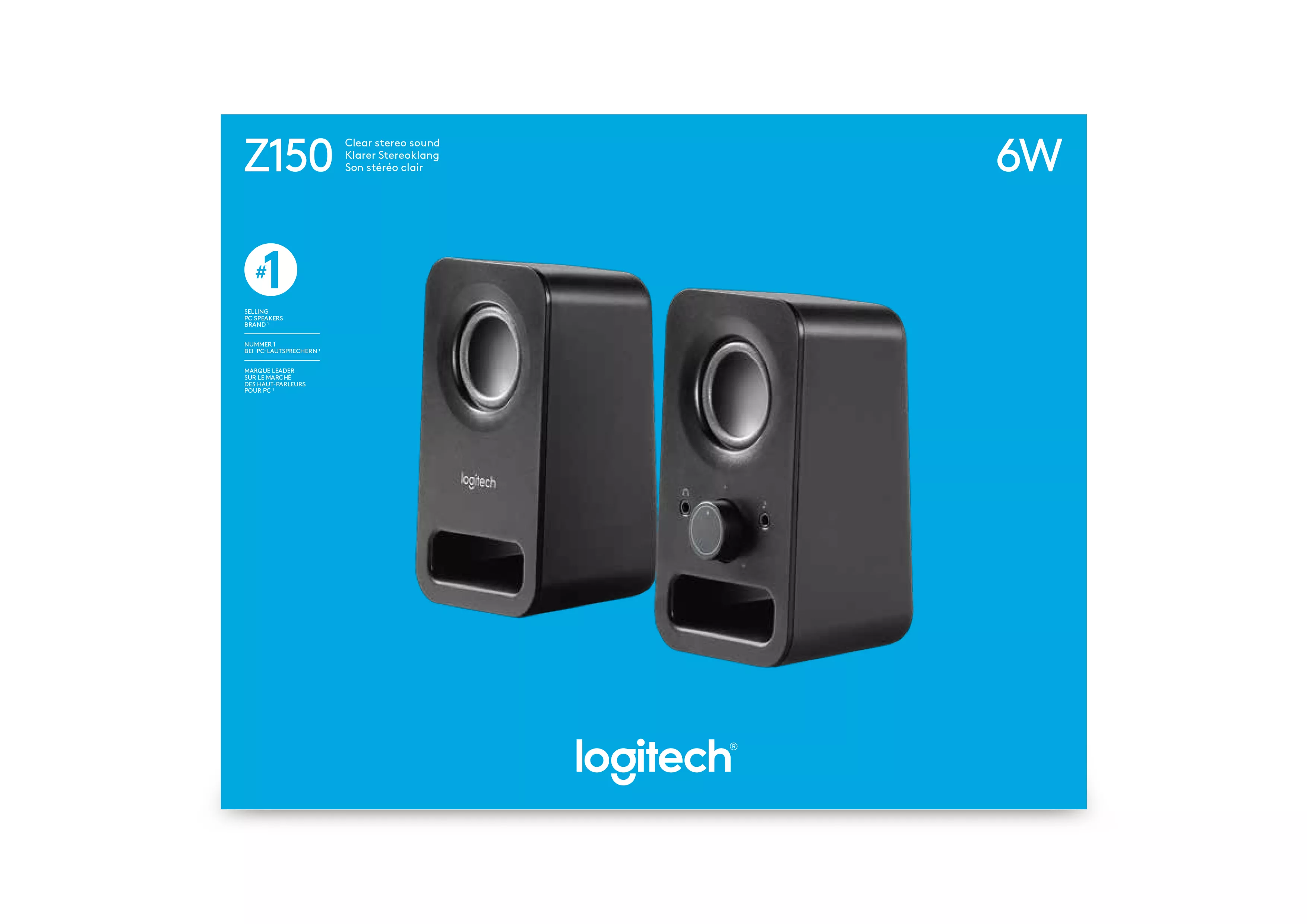 Vente LOGITECH Z150 Speakers black Logitech au meilleur prix - visuel 6