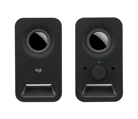 Logitech Haut-parleurs stéréo Z150 Son stéréo clair Logitech - visuel 1 - hello RSE - UN SON STÉRÉO PUR DANS UNE FORME COMPACTE