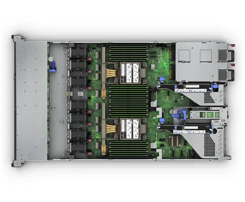 ProLiant DL360 Gen11 4509Y 2.6GHz 8c 1P 2x32GB-R 8SFF MR408i-o 2x480GB SSD 2x1000W PS EU Server - HP - Serveur Tour - visuel 3