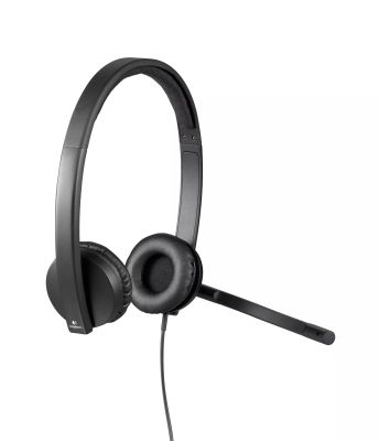 Vente LOGITECH USB Headset H570e Headset on-ear wired Logitech au meilleur prix - visuel 6