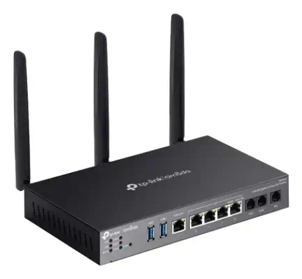 TP-Link Omada AX3000 routeur sans fil Gigabit Ethernet Bi-bande (2,4 GHz / 5 GHz) Noir - Routeur - visuel 4