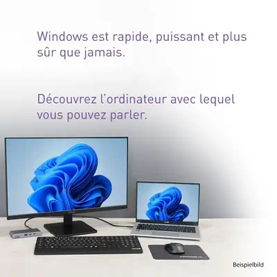 TERRA MOBILE 1610M Intel Core Ultra 5 125U Ordinateur portable 40,6 cm (16") WUXGA 16 Go DDR5-SDRAM  - PC Portable - visuel 7