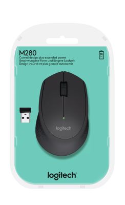 Achat LOGITECH Wireless Mouse M280 - BLACK - 2.4GHZ sur hello RSE - visuel 5