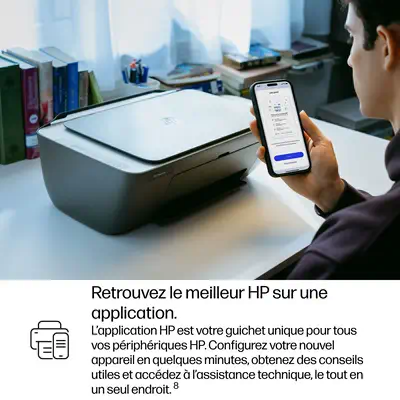 DeskJet 2910 Sans fil All-in-One Couleur Imprimante, Instant Ink - HP - Multifonctions Jet d'encre - visuel 4