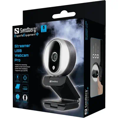 Sandberg Streamer USB Webcam Pro - visuel 5