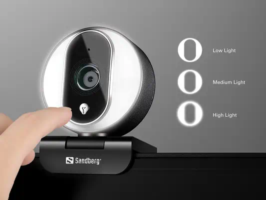 Sandberg Streamer USB Webcam Pro - visuel 4