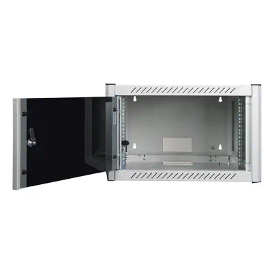 LOGON RWM06U56WH étagère 6U Rack monté sur le mur Blanc - Rack et Armoire - visuel 2