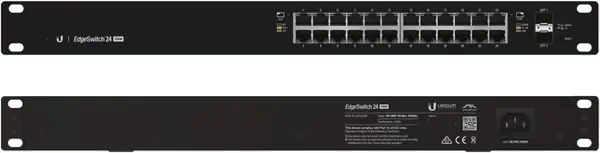 Ubiquiti EdgeSwitch 24 250W Géré L2/L3 Gigabit Ethernet (10/100/1000) Connexion Ethernet, supportant - Switchs et Hubs - visuel 2