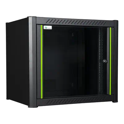 LOGON RWM09U45BL étagère 9U Rack monté sur le mur Noir - Rack et Armoire - visuel 3