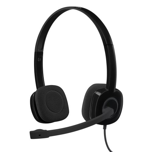 Vente LOGITECH Stereo H151 Headset on-ear wired au meilleur prix
