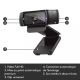 Achat LOGITECH C920 HD Pro Webcam USB black sur hello RSE - visuel 7