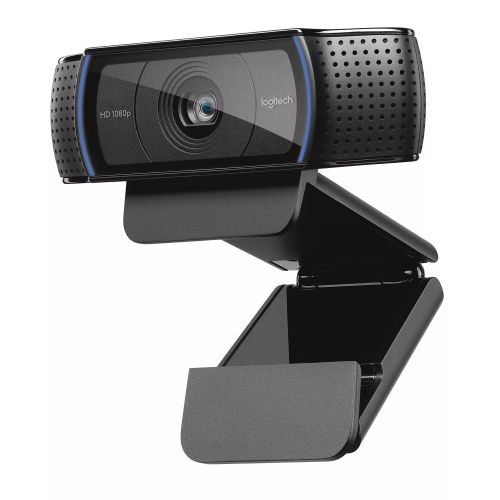 Achat LOGITECH C920 HD Pro Webcam USB black et autres produits de la marque Logitech