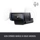 Achat LOGITECH C920 HD Pro Webcam USB black sur hello RSE - visuel 5