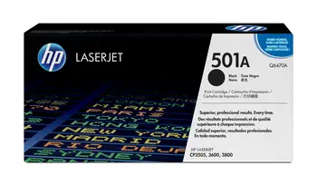 Avis HP 501A toner LaserJet noir authentique