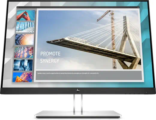 HP E-Series E24I G4 écran plat de PC 61 cm (24") 1920 x 1200 pixels WUXGA Noir - Ecran Ordinateur - visuel 1