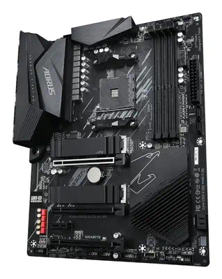 B550 AORUS ELITE AX V2 Carte mère - Processeurs AMD Ryzen 5000, VRM 12+2 phases, jusqu'à 4733 MHz DD - Gigabyte - visuel 4