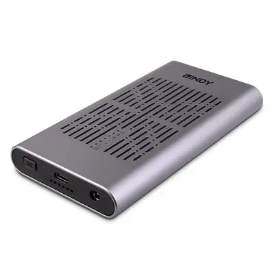 Boitier USB 3.2 Gen 2x2 Dual SSD M.2 NVMe avec fonction de clonage - Lindy - Accessoire Stockage - visuel 1