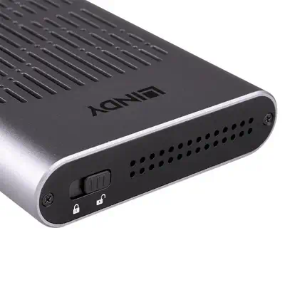 Boitier USB 3.2 Gen 2x2 Dual SSD M.2 NVMe avec fonction de clonage - Lindy - Accessoire Stockage - visuel 4