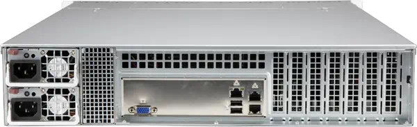 Supermicro CSE-LA25TQC-R609LP unité centrale Rack Noir 600 W - Boitier - visuel 2