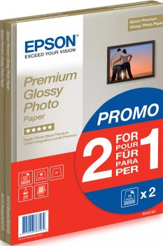 Achat Epson Premium Glossy Photo Paper - A4 - 2x 15 Feuilles au meilleur prix