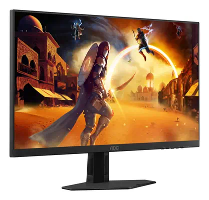 AOC G4 24G4ZREP écran plat de PC 60,5 cm (23.8") 1920 x 1080 pixels Full HD LCD Noir, Rouge - Ecran Ordinateur - visuel 6