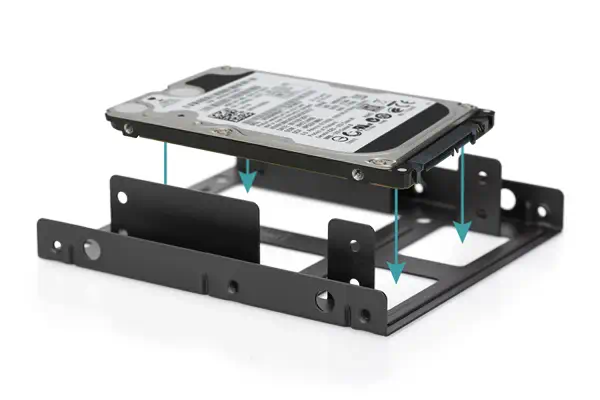Digitus Double cadre de montage interne HDD/SSD 2,5" - Adaptateur stockage - visuel 2