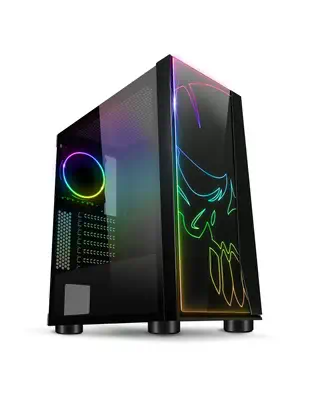 Spirit of Gamer Ghost One Midi Tower Noir - Boitier - visuel 1