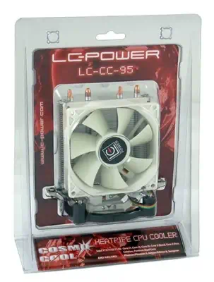 LC-Power LC-CC-95 système de refroidissement d’ordinateur Processeur Refroidisseur 9,2 cm Argent, Bl - Refroidissement PC - visuel 3