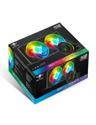 Spirit of Gamer Liquid Force 240 Boitier PC, Processeur Refroidisseur de liquide tout-en-un 12 cm No - Refroidissement PC - visuel 6