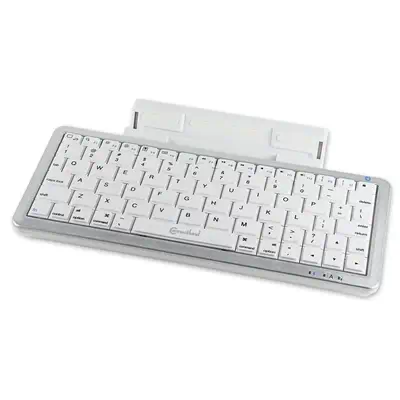 Connectland CL-KBD23024 clavier pour tablette Bluetooth Argent, Blanc - Accessoires Tablette - visuel 1
