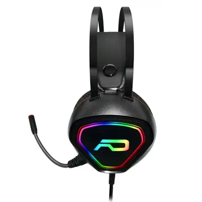 ADVANCE GTA 230 Casque Avec fil Arceau Gaming Noir, Rouge - Casque Micro - visuel 3