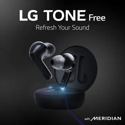 LG TONE Free FN6 Casque True Wireless Stereo (TWS) Ecouteurs Appels/Musique Bluetooth Noir - Casque Micro - visuel 5