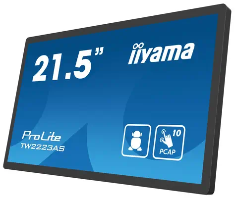 iiyama TW2223AS-B1 Panneau de commande tactile 54,6 cm (21.5") 1920 x 1080 pixels - Ecran Numérique Interactif - visuel 6