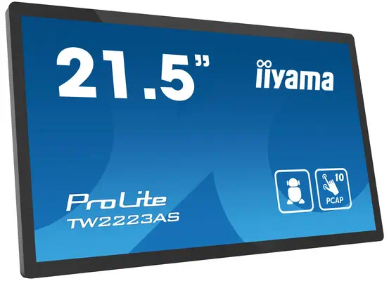 iiyama TW2223AS-B1 Panneau de commande tactile 54,6 cm (21.5") 1920 x 1080 pixels - Ecran Numérique Interactif - visuel 4