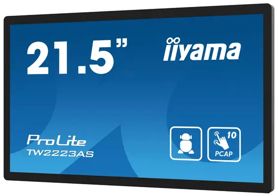 iiyama TW2223AS-B1 Panneau de commande tactile 54,6 cm (21.5") 1920 x 1080 pixels - Ecran Numérique Interactif - visuel 7