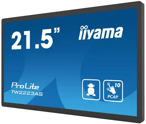 iiyama TW2223AS-B1 Panneau de commande tactile 54,6 cm (21.5") 1920 x 1080 pixels - Ecran Numérique Interactif - visuel 5