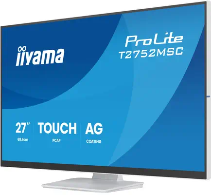 iiyama ProLite T2752MSC-W1AG écran plat de PC 68,6 cm (27") 1920 x 1080 pixels Full HD LCD Écran tac - Ecran Ordinateur - visuel 4
