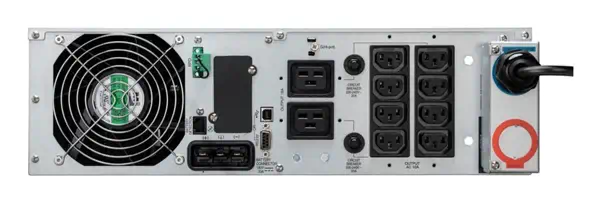Eaton 9E6KIR alimentation d'énergie non interruptible Double-conversion (en ligne) 6 kVA 5400 W 1 so - Onduleur - visuel 4
