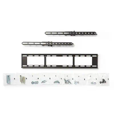 Nedis TVWM1151BK support pour téléviseur 177,8 cm (70") Noir - Accessoire Affichage - visuel 6