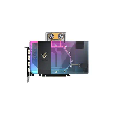 AORUS GeForce RTX 5080 XTREME WATERFORCE WB 16G Carte Graphique - 16 Go GDDR7, 256 bits, PCI-E 5.0,  - Gigabyte - Carte graphique - visuel 2