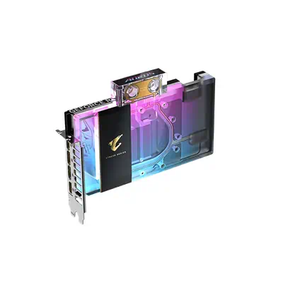 AORUS GeForce RTX 5080 XTREME WATERFORCE WB 16G Carte Graphique - 16 Go GDDR7, 256 bits, PCI-E 5.0,  - Gigabyte - Carte graphique - visuel 5