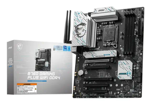 B760 GAMING PLUS WIFI DDR4 - MSI - Carte mère - visuel 1