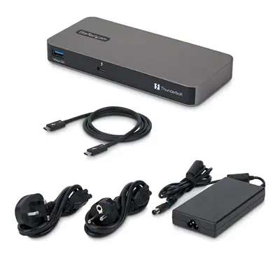 Hub Thunderbolt&trade; 5 à 4 Ports avec Thunderbolt&trade; Share KVM, 80/120 Gbps, Multi-Écrans 8K,  - StarTech - Station d'accueil pour portable - visuel 5