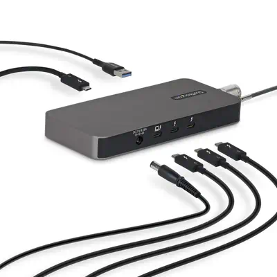 Hub Thunderbolt&trade; 5 à 4 Ports avec Thunderbolt&trade; Share KVM, 80/120 Gbps, Multi-Écrans 8K,  - StarTech - Station d'accueil pour portable - visuel 4