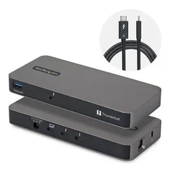 Revendeur officiel Station d'accueil pour portable StarTech Thunderbolt 5
