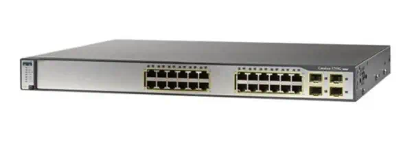 Cisco Catalyst WS-C3750G-24PS-S Géré - Switchs et Hubs - visuel 1