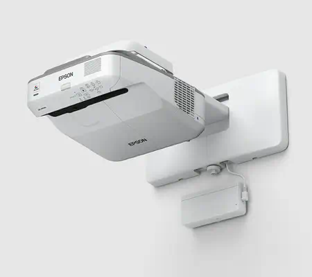 Epson EB-695Wi Projecteur à focale ultra courte 3500 ANSI lumens 3LCD WXGA (1280x800) Blanc, Gris - Vidéoprojecteur Professionnel - visuel 2