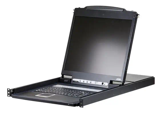 ATEN CL1308N support d'ordinateurs 48,3 cm (19") Noir 1U - Rack et Armoire - visuel 1