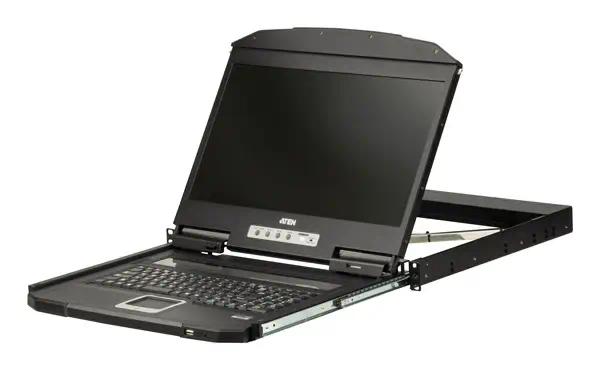 ATEN CL3700NW support d'ordinateurs 47 cm (18.5") Noir 1U - Rack et Armoire - visuel 1